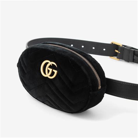 gucci brown velvet bag|gucci marmont belt bag velvet.